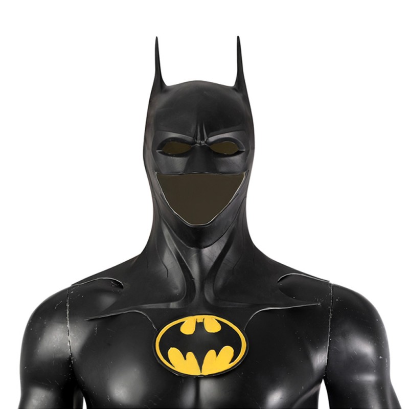Michael Keaton Black Jumpsuit Bruce Wayne Suit TF Barry Allen Movie Cosplay Costumes