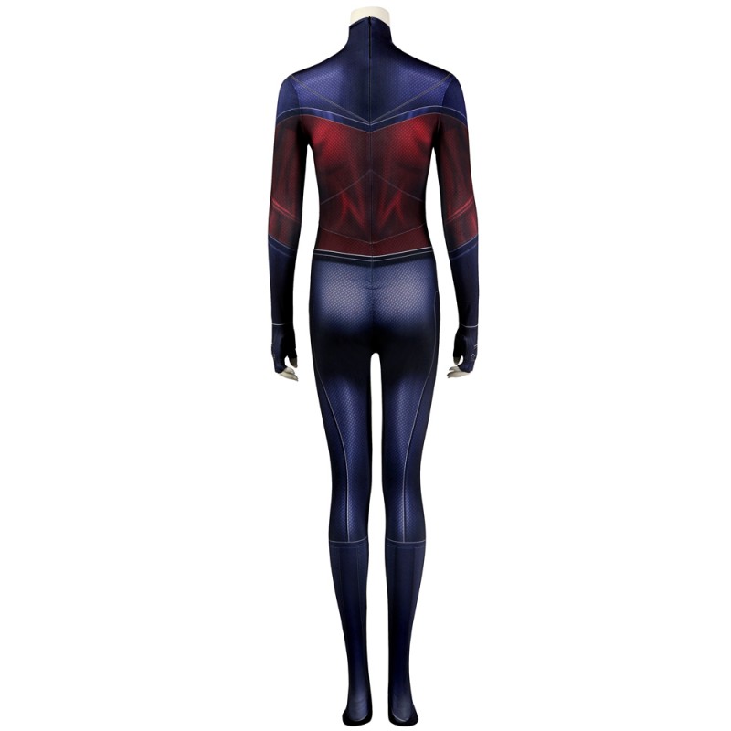 Carol Danvers Jumpsuit The Marvels Halloween Costumes Captain Marvel 2 Cosplay Suit