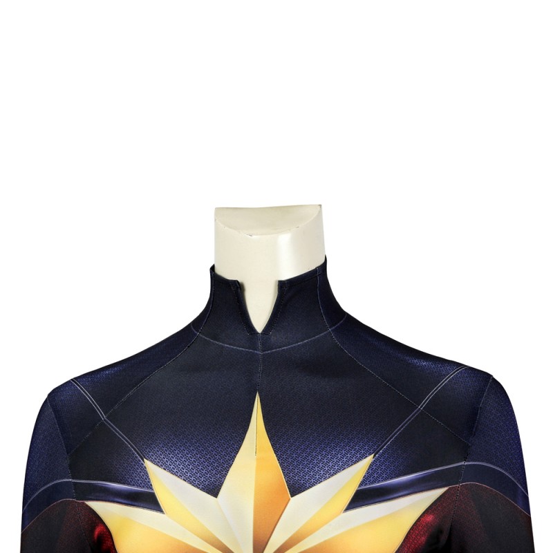 Carol Danvers Jumpsuit The Marvels Halloween Costumes Captain Marvel 2 Cosplay Suit