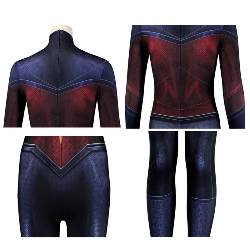 Carol Danvers Jumpsuit The Marvels Halloween Costumes Captain Marvel 2 Cosplay Suit