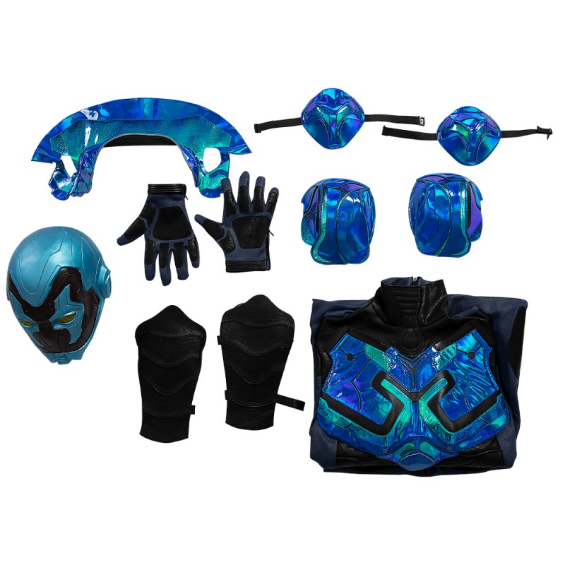 2023 Jaime Reyes Costume Beetle Scarab Xolo Mariduena Male Halloween Cosplay Suit