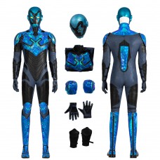 2023 Jaime Reyes Costume Blue Scarab Xolo Mariduena Male Halloween Cosplay Suit