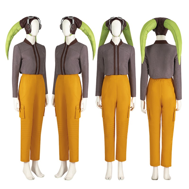 2023 Ahsoka Tano Costume Hera Syndulla Cosplay Suit Halloween Outfit