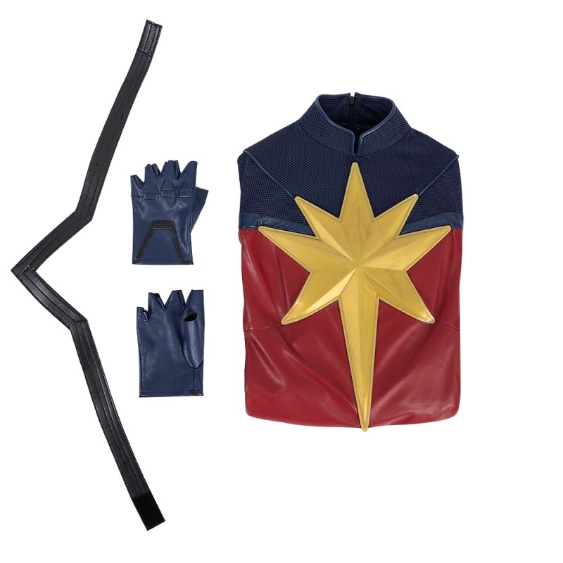 Captain Marvel 2 Halloween Costumes The Marvels Carol Danvers Cosplay Suit