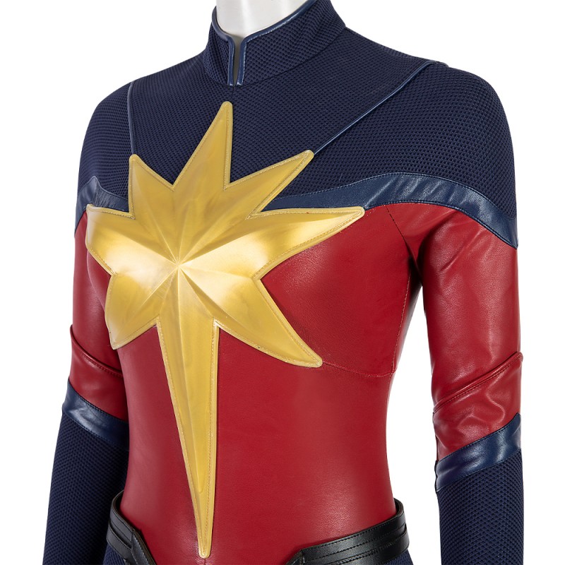 Captain Marvel 2 Halloween Costumes The Marvels Carol Danvers Cosplay Suit