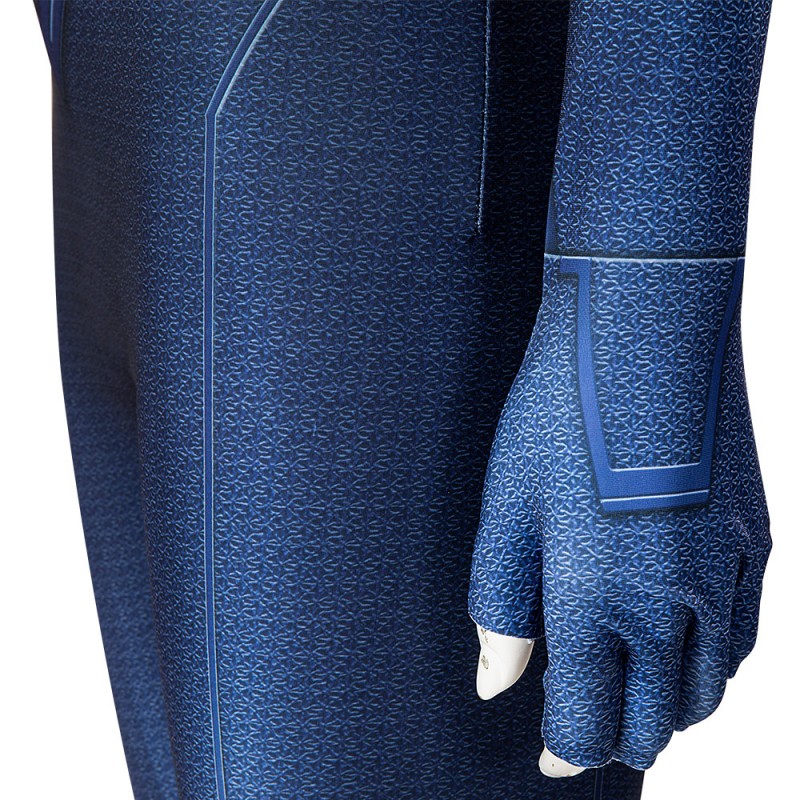 Captain Marvel 2 Blue Jumpsuit 2023 The Marvels Captain Marvel Suit Cosplay Costumes