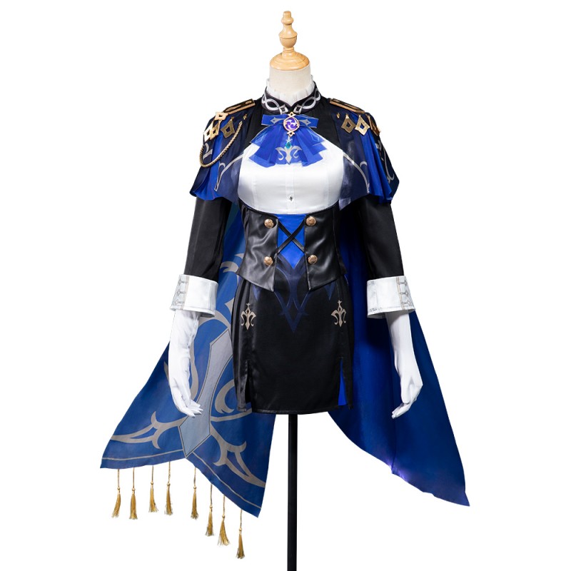 Clorinde Halloween Costumes Game Genshin Impact Cosplay Suit For Women