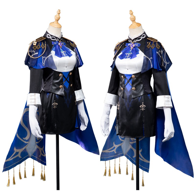Clorinde Halloween Costumes Game Genshin Impact Cosplay Suit For Women