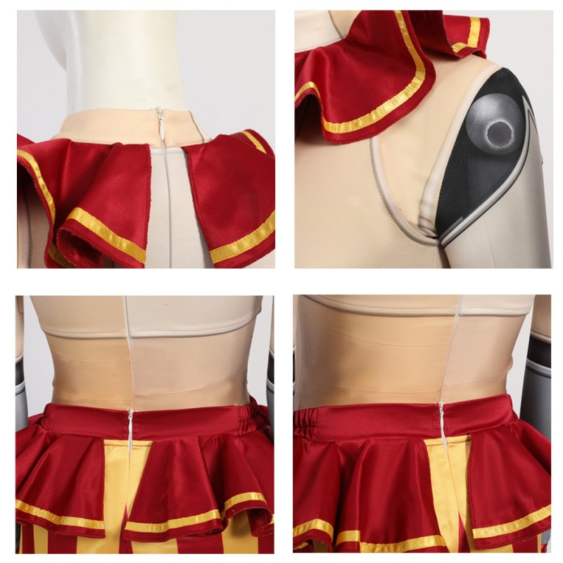 Five Nights at Freddy's Sun Costume FNaF Daycare Attendant Cosplay Suit Horror Halloween Outfit