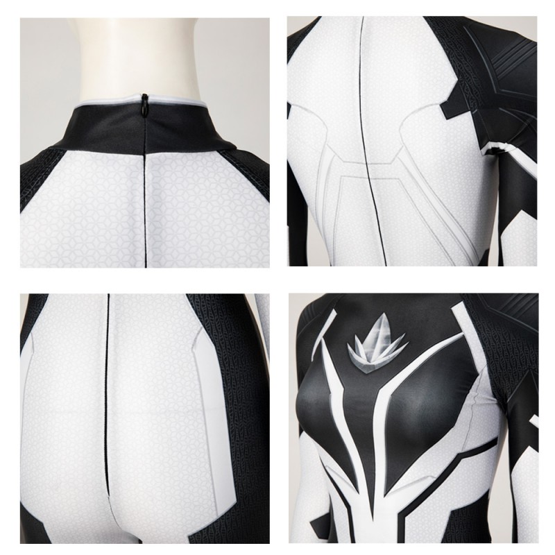Captain Marvel 2 Monica Rambeau Jumpsuit The Marvels Spectrum Halloween Cosplay Costumes