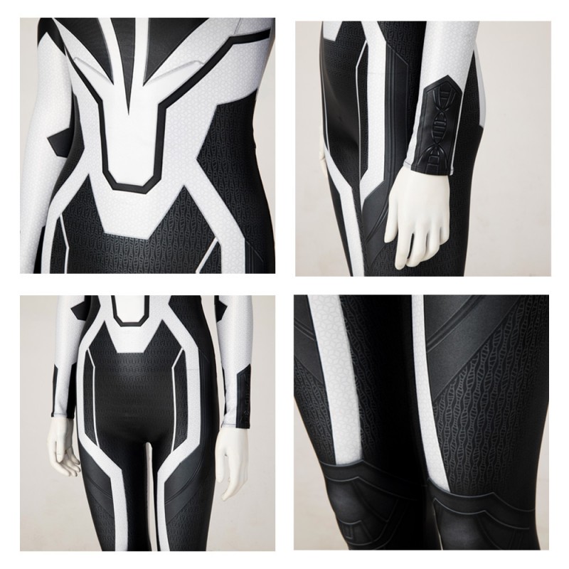 Captain Marvel 2 Monica Rambeau Jumpsuit The Marvels Spectrum Halloween Cosplay Costumes