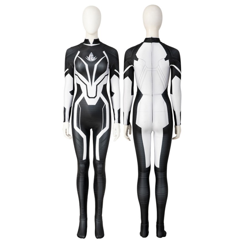 Captain Marvel 2 Monica Rambeau Jumpsuit The Marvels Spectrum Halloween Cosplay Costumes