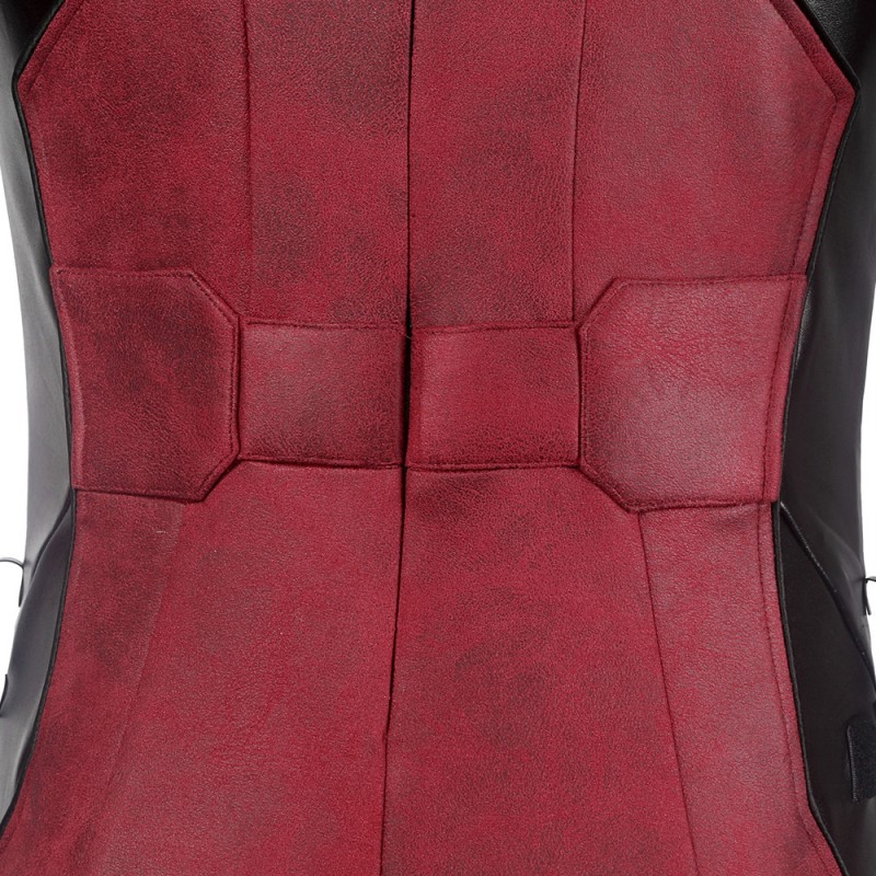 Deadpool Costume Wade Wilson Cosplay Suit Halloween Red Outfit