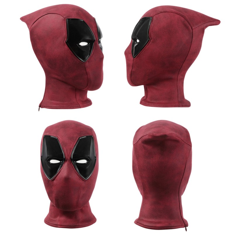 Deadpool Costume Wade Wilson Cosplay Suit Halloween Red Outfit
