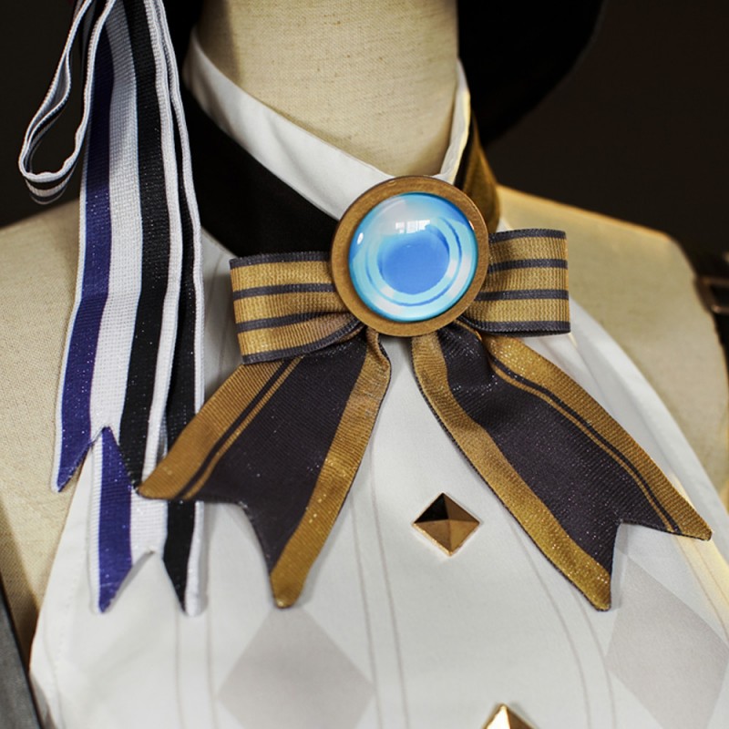 Charlotte Costume Genshin Impact Cosplay Suit for Halloween Party