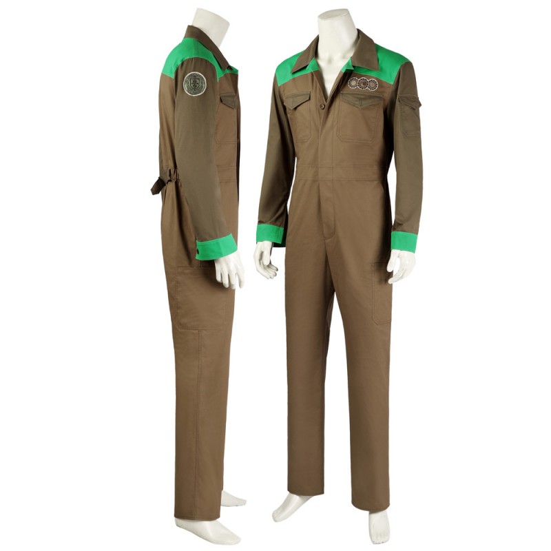 Loki Ouroboros Costume Loki Season 2 OB Ouroboros Cosplay Suit Halloween Uniform Outfit