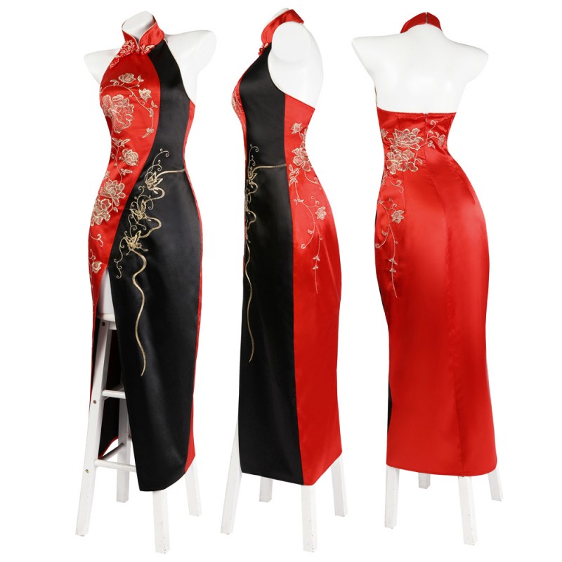 Resident Evil Costume Resident Evil 4 Remake Ada Wong Cosplay Suit Women Cheongsam