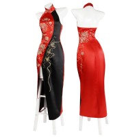 Resident Evil Costume Resident Evil 4 Remake Ada Wong Cosplay Suit Women Cheongsam