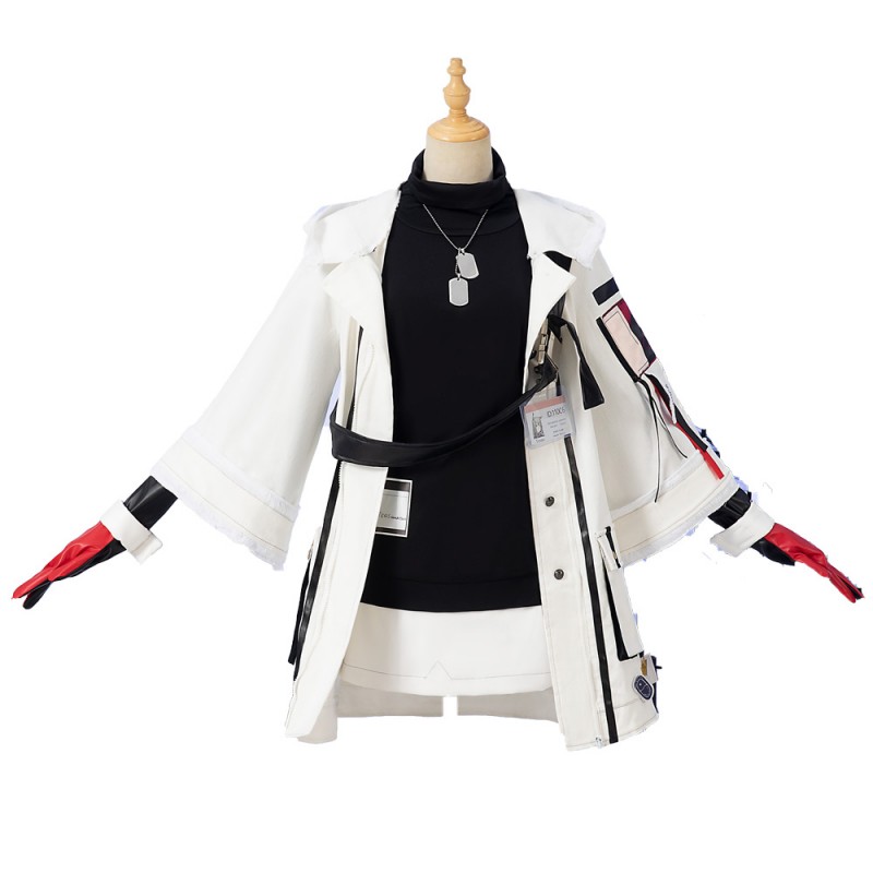 Arknights Texas Costume Game Texas Gallery Winter Messenger Battle Suit Halloween Cosplay Uniform