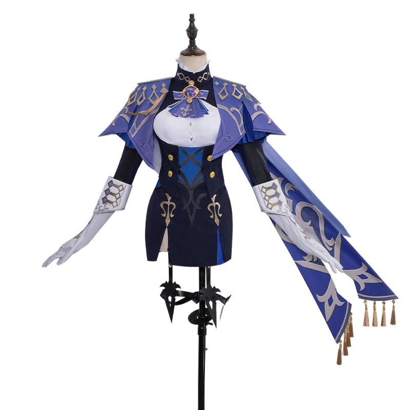Genshin Impact Clorinde Cosplay Costumes Women Game Suit
