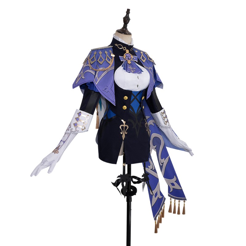 Genshin Impact Clorinde Cosplay Costumes Women Game Suit