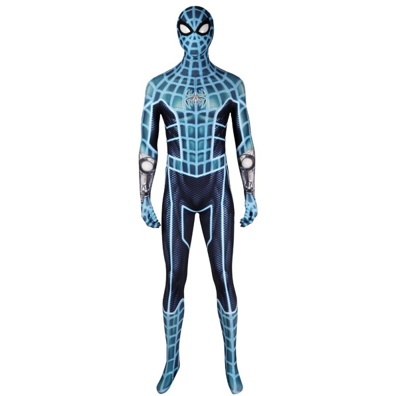 Spiderman Fear Itself Jumpsuit Spider-Man PS4 Peter Parker Halloween Cosplay Costumes