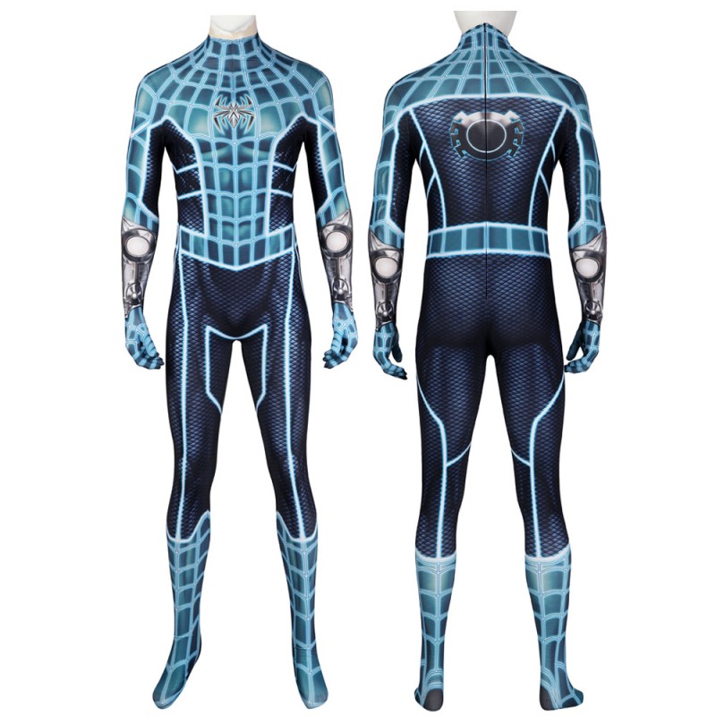 Spiderman Fear Itself Jumpsuit Spider-Man PS4 Peter Parker Halloween Cosplay Costumes