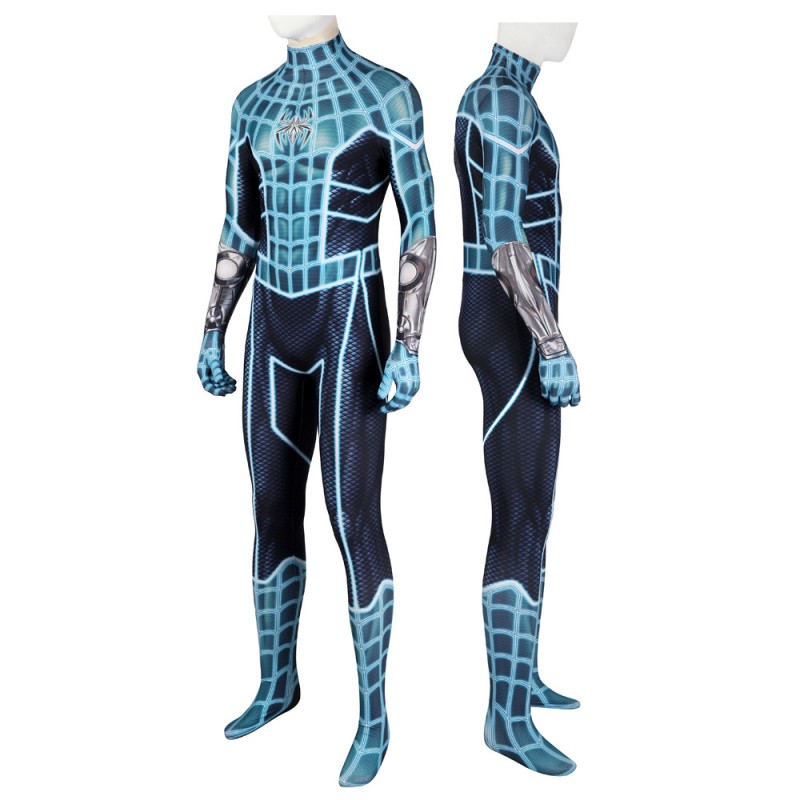 Spiderman Fear Itself Jumpsuit Spider-Man PS4 Peter Parker Halloween Cosplay Costumes