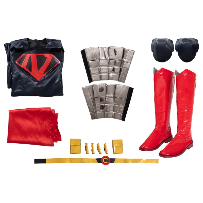 Nicolas Cage Costume Men Hero Clark Kent Halloween Cosplay Suit