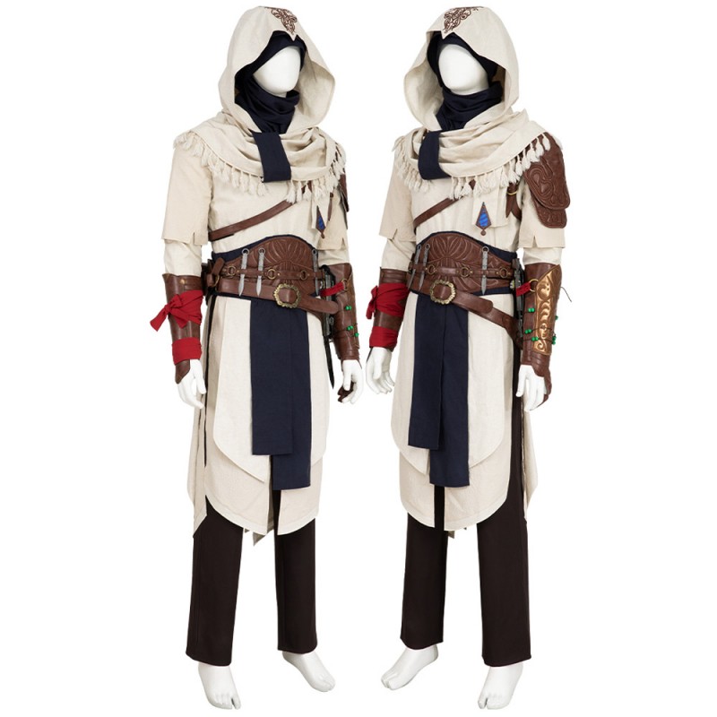 Assassins Creed Mirage Basim Ibn Ishaq Cosplay Costumes Game Halloween Suit