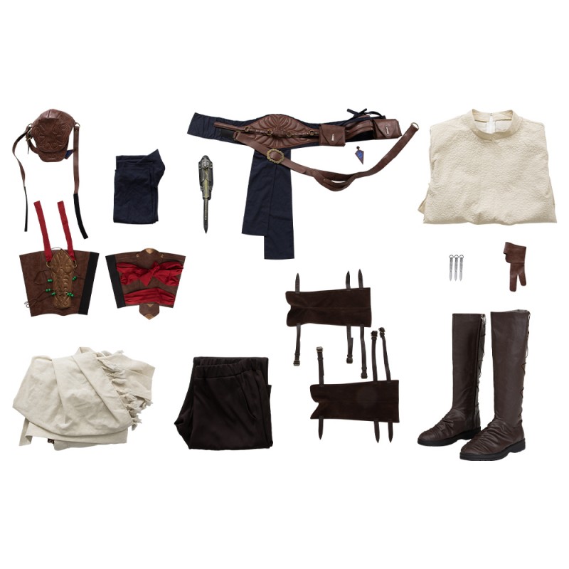 Assassins Creed Mirage Basim Ibn Ishaq Cosplay Costumes Game Halloween Suit
