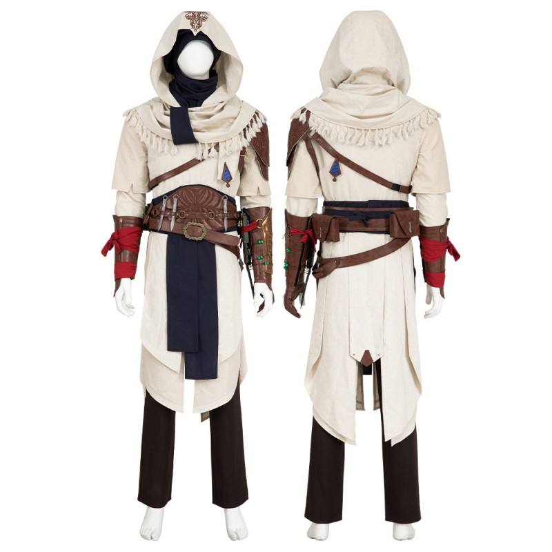 Assassins Creed Mirage Basim Ibn Ishaq Cosplay Costumes Game Halloween Suit