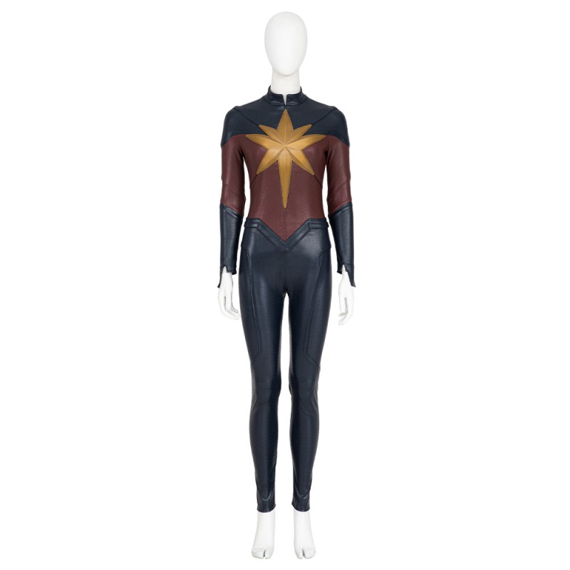 Captain Marvel 2 Halloween Jumpsuit The Marvels Carol Danvers Cosplay Costumes
