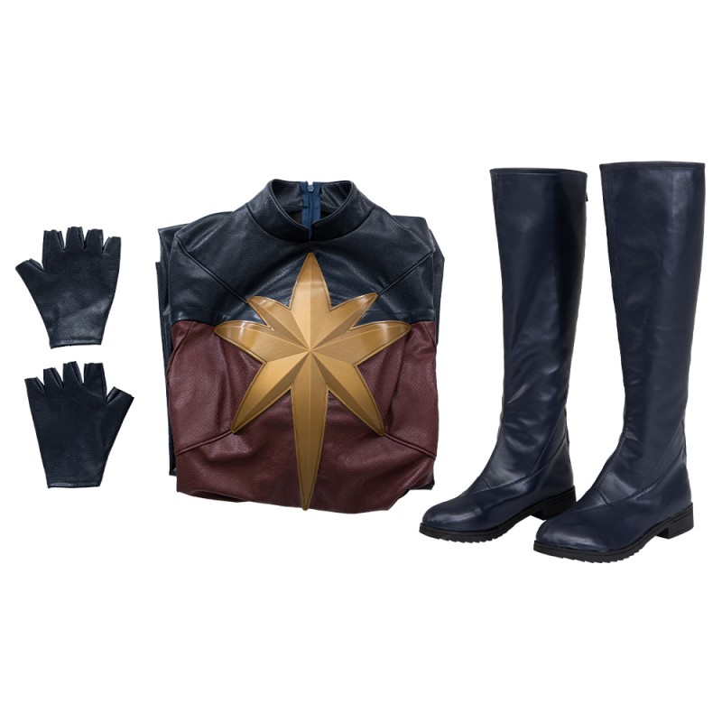 Captain Marvel 2 Halloween Jumpsuit The Marvels Carol Danvers Cosplay Costumes