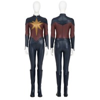 Captain Marvel 2 Halloween Jumpsuit The Marvels Carol Danvers Cosplay Costumes