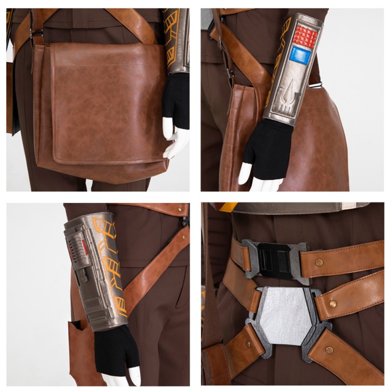 Bo-Katan Kryze Costume The Mandalorian Ahsoka Cosplay Suit for Halloween Party