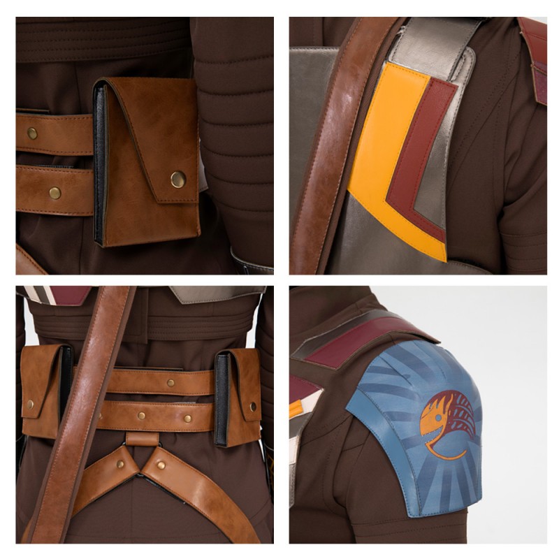 Bo-Katan Kryze Costume The Mandalorian Ahsoka Cosplay Suit for Halloween Party