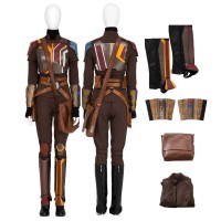 Bo-Katan Kryze Costume The Mandalorian Ahsoka Cosplay Suit for Halloween Party