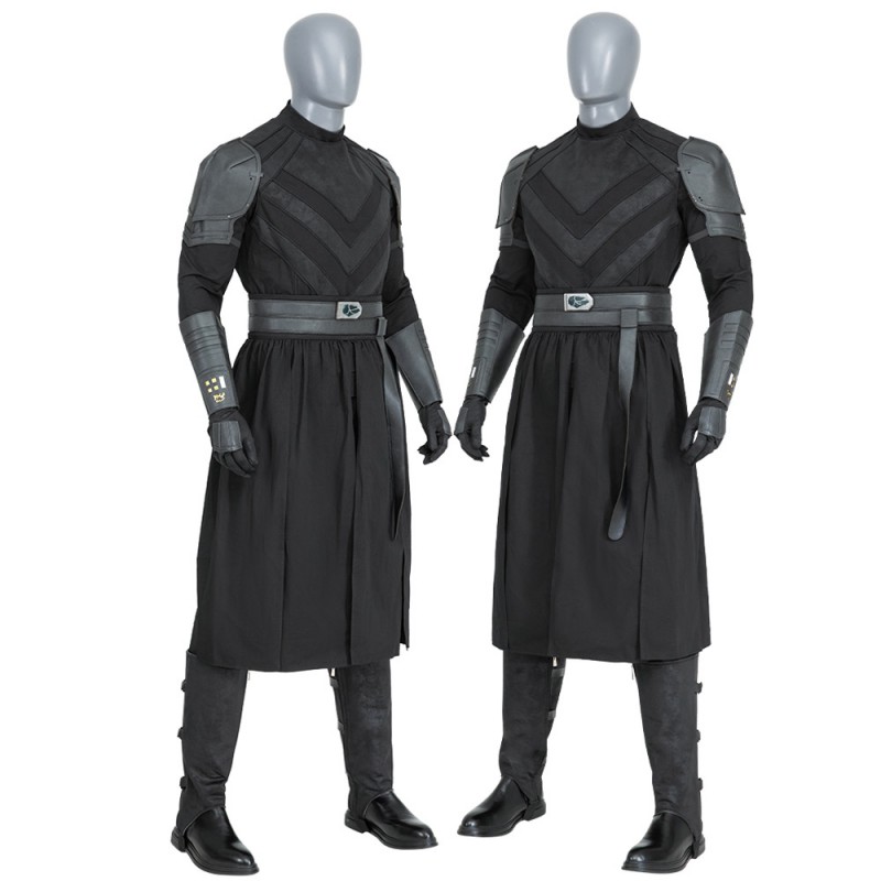 Baylan Skoll Costume Star Wars Ahsoka Cosplay Suit Halloween Black Outfit