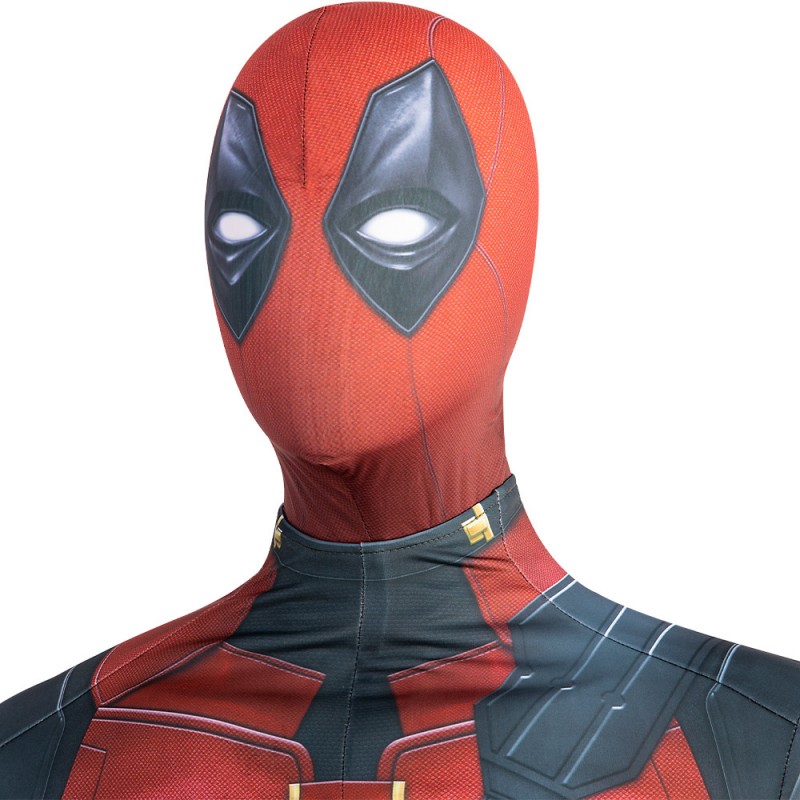 Wade Wilson Cosplay Costumes Deadpool 3 Red Jumpsuit