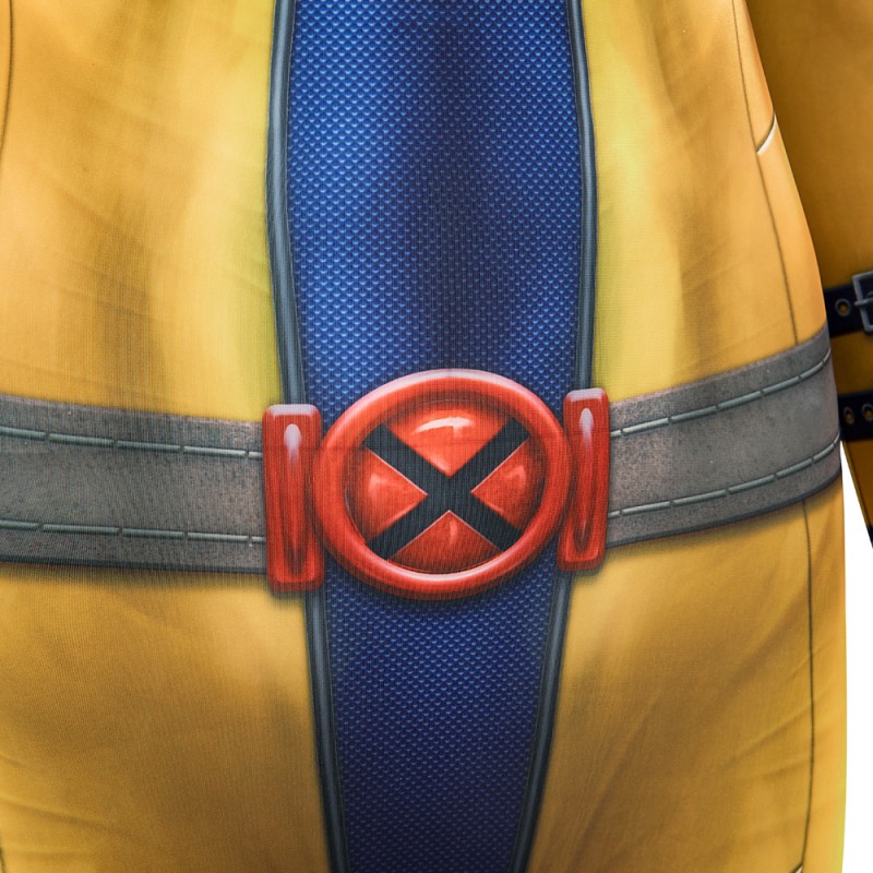 Jean Grey Jumpsuit Anime X-Men Cosplay Costumes Women Halloween Suit
