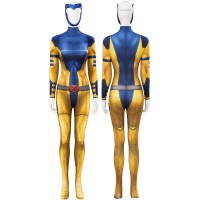 Jean Grey Jumpsuit Anime X-Men Cosplay Costumes Women Halloween Suit