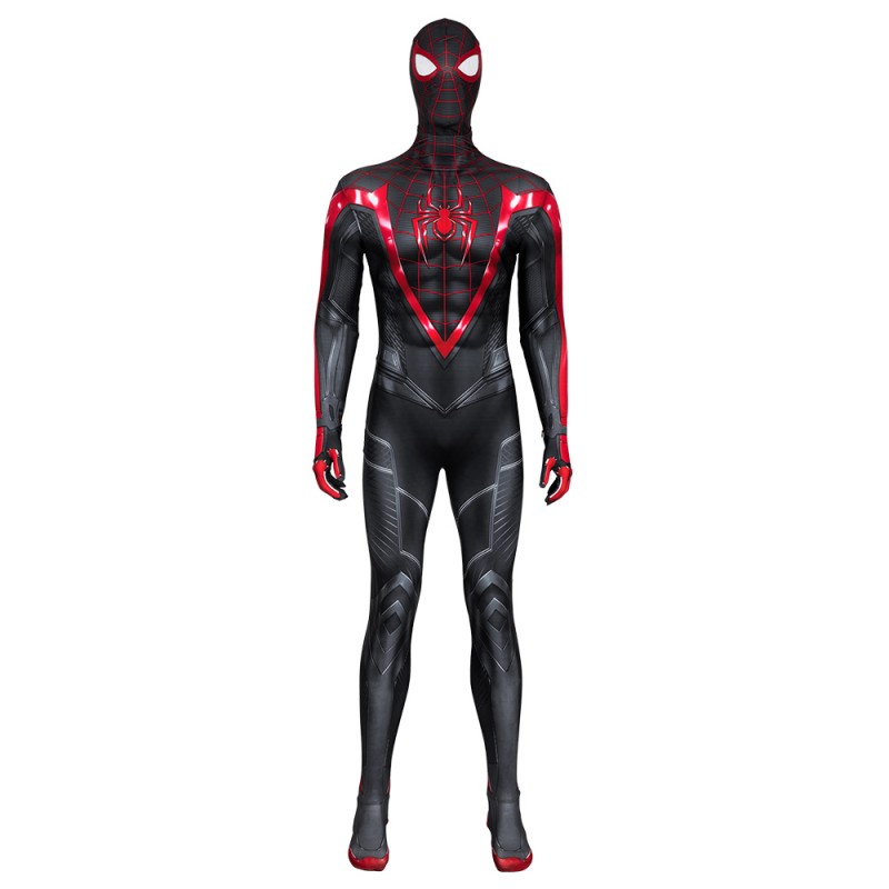 Miles Morales Jumpsuit Spider-Man 2 Cosplay Costumes