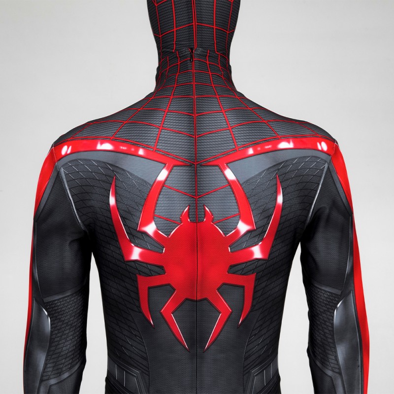 Miles Morales Jumpsuit Spider-Man 2 Cosplay Costumes