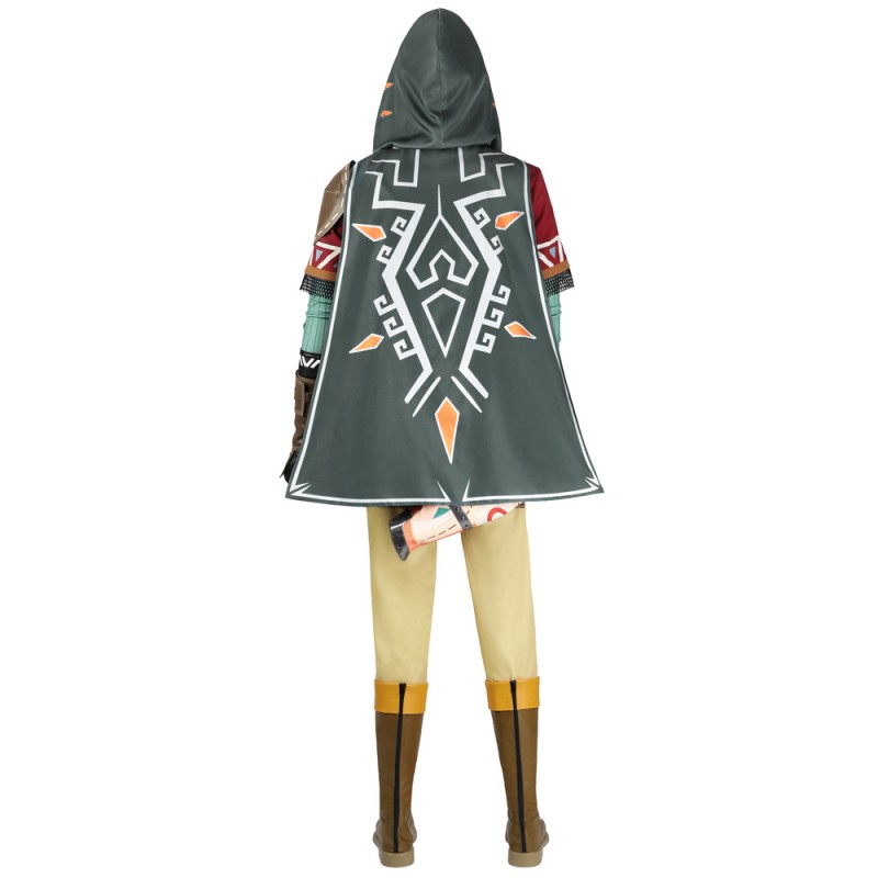 Link Hylian Tunic Costume The Legend of Zelda Tears of the Kingdom Cosplay Suit