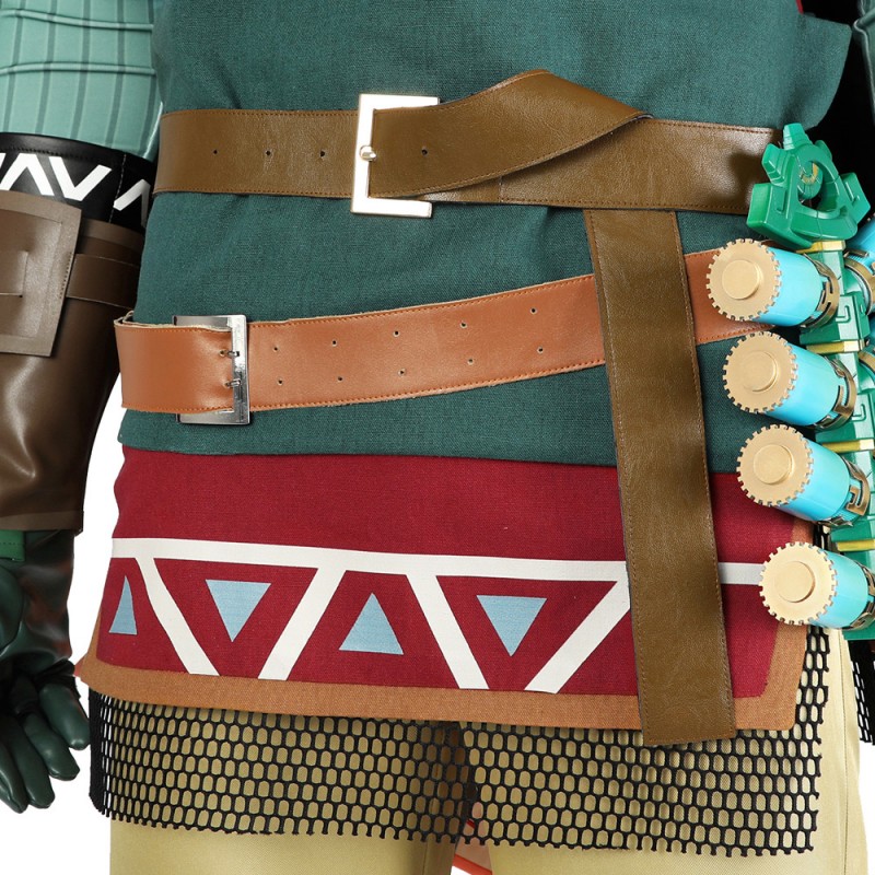 Link Hylian Tunic Costume The Legend of Zelda Tears of the Kingdom Cosplay Suit