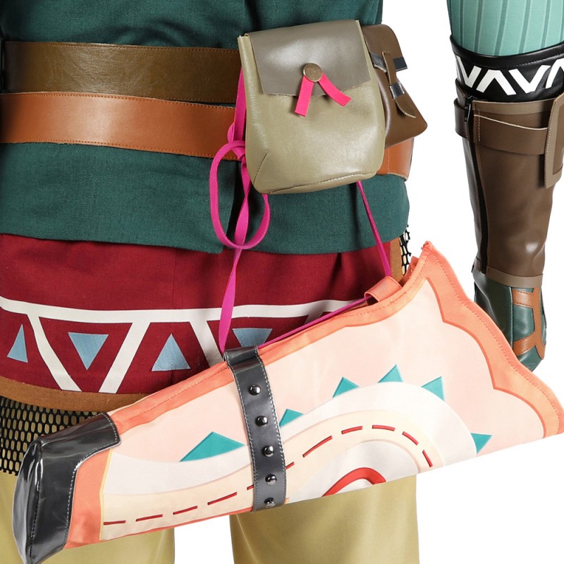 Link Hylian Tunic Costume The Legend of Zelda Tears of the Kingdom Cosplay Suit
