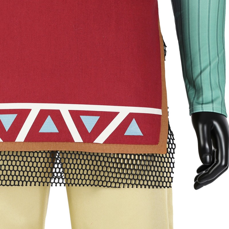 Link Hylian Tunic Costume The Legend of Zelda Tears of the Kingdom Cosplay Suit