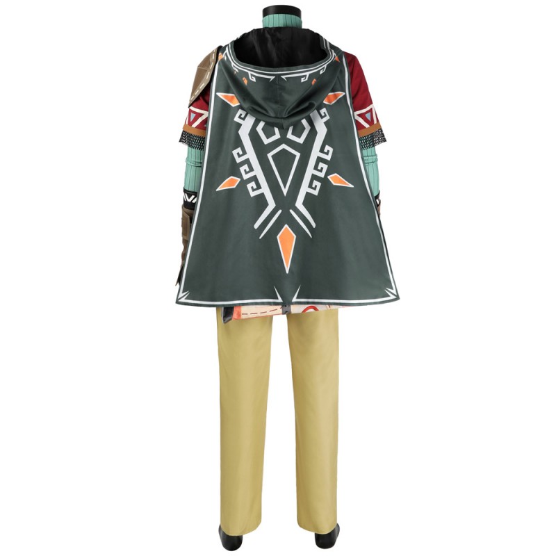 Link Hylian Tunic Costume The Legend of Zelda Tears of the Kingdom Cosplay Suit