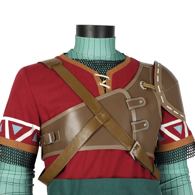 Link Hylian Tunic Costume The Legend of Zelda Tears of the Kingdom Cosplay Suit